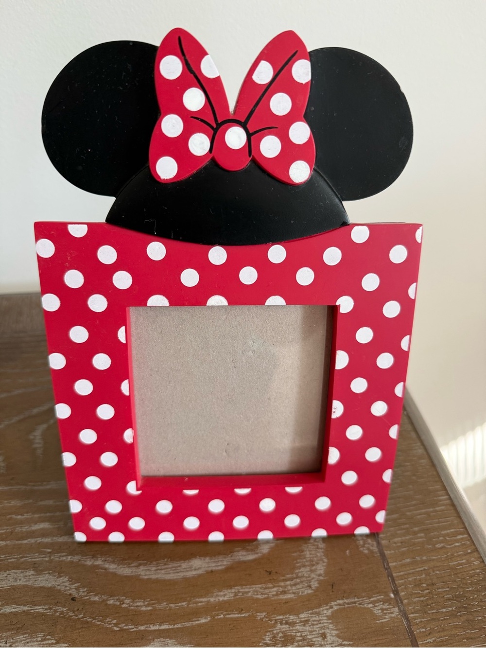 Disney Store Minnie Mouse Sweetheart Polka Dot 4x4 Photo Frame - Picture 6 of 7